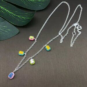 Tous Dopamine Colors Naked Bear Spain Charms Silver Chain 72hrs OFFER